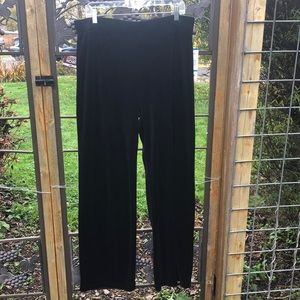 Jones New York black cotton blend velveteen pants size XL